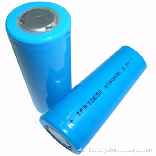 IFR32650 Li-Fe Rechageable batteries for E-bicycle